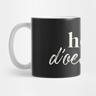 Hors d'oeuvres Mug